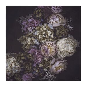Pivoines et hortensias