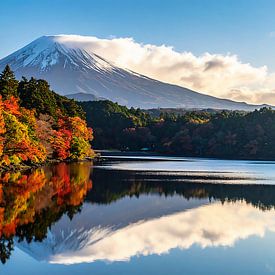 De berg Fuji in Japan van Mustafa Kurnaz