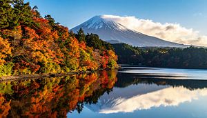 Der Berg Fuji in Japan