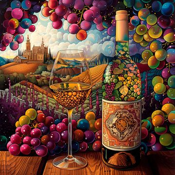 The love of wine by Marlon Paul Bruin