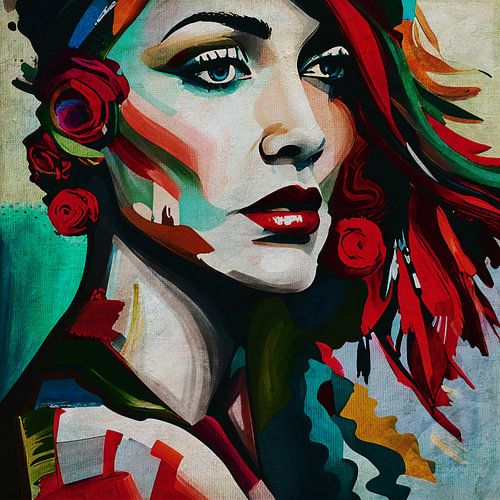 Woman of your dreams a figurative portrait nr 1