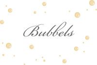Bubbles on the wall