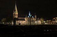#Unieke avondfoto van de Remigius kerk, gemeente Duiven van Fotografie Arthur van Leeuwen thumbnail