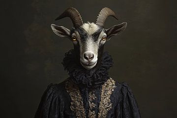 Victorian-style goat by Imperial Art House