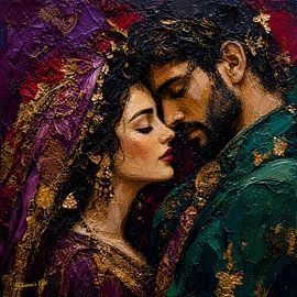 Opulent Affection – Uit de Emerald Nocturnes-collectie van Johannas Art Creations