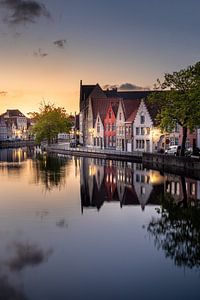 Canals of Bruges by Joris Vanbillemont