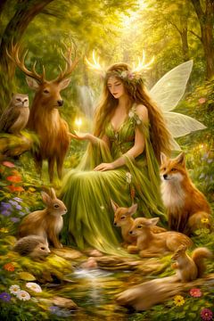 Summer, radiant in bloom