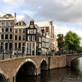 Amsterdam Canals & Canal houses (picture) sur Maarten  van der Velden