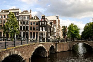 Amsterdam Canals & Canal houses (picture) van Maarten  van der Velden