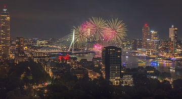 Fireworks Rotterdam van AdV Photography