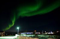Aurores boréales pendant les mois d'hiver en Islande
