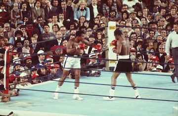 Ali vs Ken Norton kleur van Jaap Ros