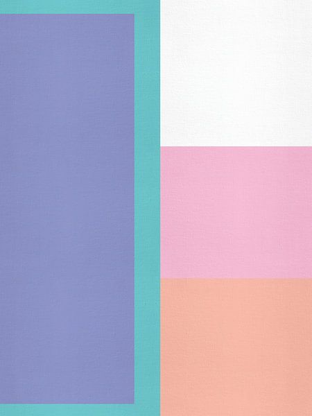 Formes de blocs abstraits par The Printable Studio