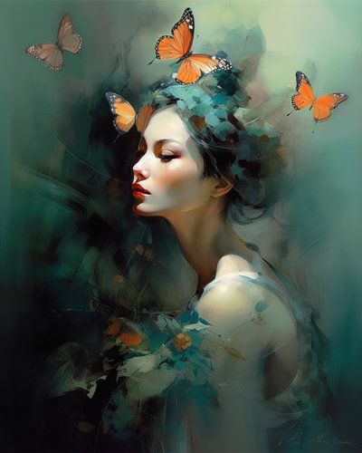 Portret "Take me to wonderland"