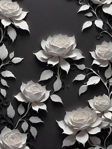 Texture des roses intemporelles
