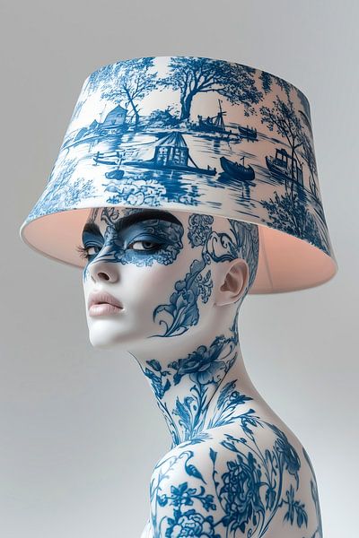 Frau Lampenschirm von Harry Hadders Design