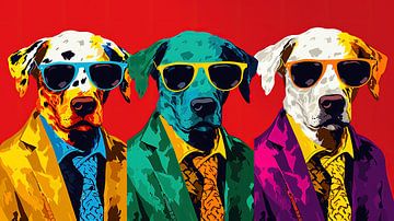 Warhol: Pop Art Pups van ByNoukk