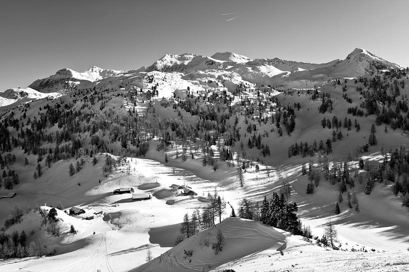 Die winterliche Südwienerhütte von Christa Kramer