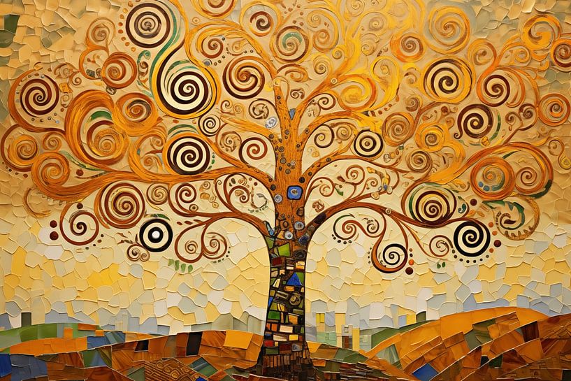 Baum abstrakt von Imagine