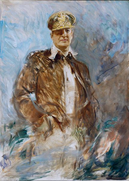 General Douglas MacArthur, Howard Chandler Christy, 1952 von Atelier Liesjes