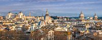 Historische Skyline von Rom, Italien
