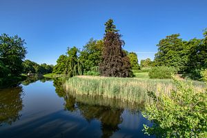Schwanenteich im Schlosspark Putbus