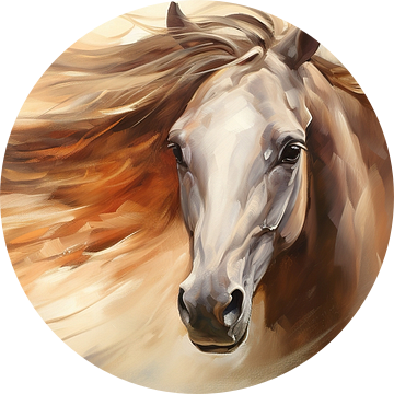 Schilderij Paard van De Mooiste Kunst