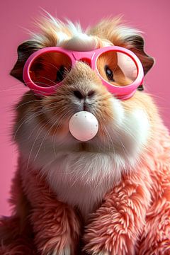 Bubblegum Fun: Cavia 4 van ByNoukk