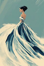 Femme en robe sur Dream Drip