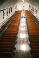 Industrial Metro Escalator | Antwerp, Belgium | Street photography