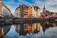 Altstadt von Straßburg, Frankreich von Michael Abid Miniaturansicht