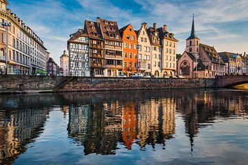 Altstadt von Straßburg, Frankreich von Michael Abid