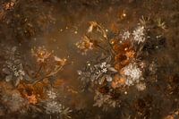 Fireflies in Golden Garden I