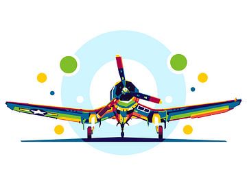 FG-1D Corsair in WPAP von Lintang Wicaksono