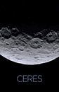 STK205462S-Solar system poster of the dwarf planet Ceres. by Stocktrek Images thumbnail