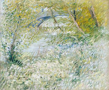 Seineufer mit der Pont de Clichy im Frühjahr, Vincent van Gogh