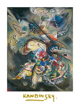 Bewolkt door Wassily Kandinsky van Peter Balan