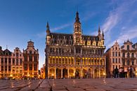 Marktplatz Grand Place, Brüssel  van Gunter Kirsch thumbnail