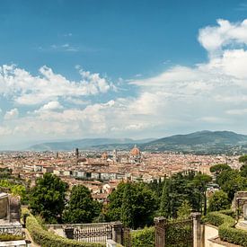 Einen atemberaubenden Blick über Florenz von Christian Reijnoudt