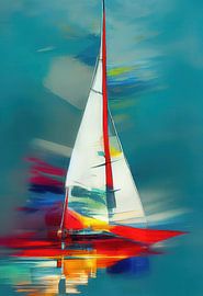 Sailboat by Bert Nijholt