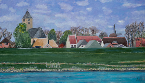 Salt from the river IJssel