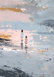 Sisters by Shore by Modern Collection