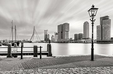 The view from Veerhaven Rotterdam van Edgar Seedorf