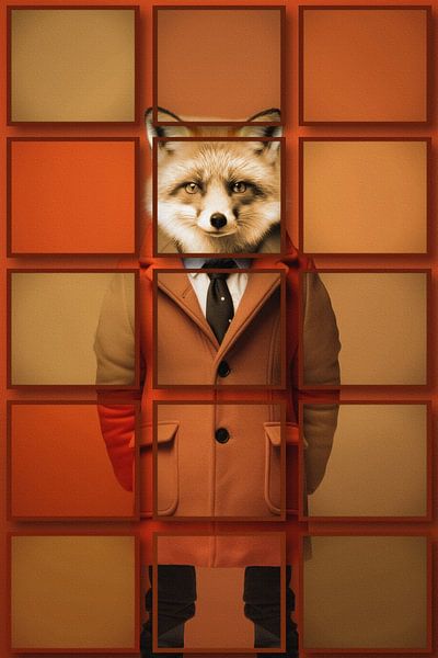 Fox at its Best by Moonheart Artworks