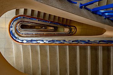 Perspectief in het trappenhuis van Thomas Riess