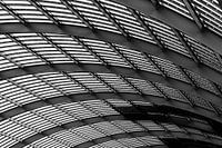 Ceiling of the new part of Amsterdam Central Station