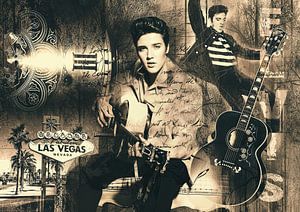 Elvis Presley vintage Kunst
