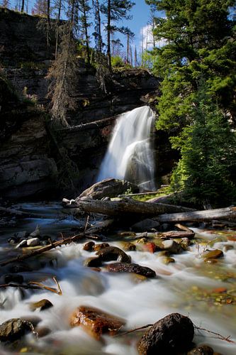 Baring Falls, Glacier National Park, Montana