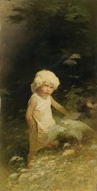 Karl Wilhelm Diefenbach, Helios en tenue de marche, 1883 sur Atelier Liesjes