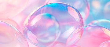 Soap bubbles in a gentle play of light by Poster Art Shop